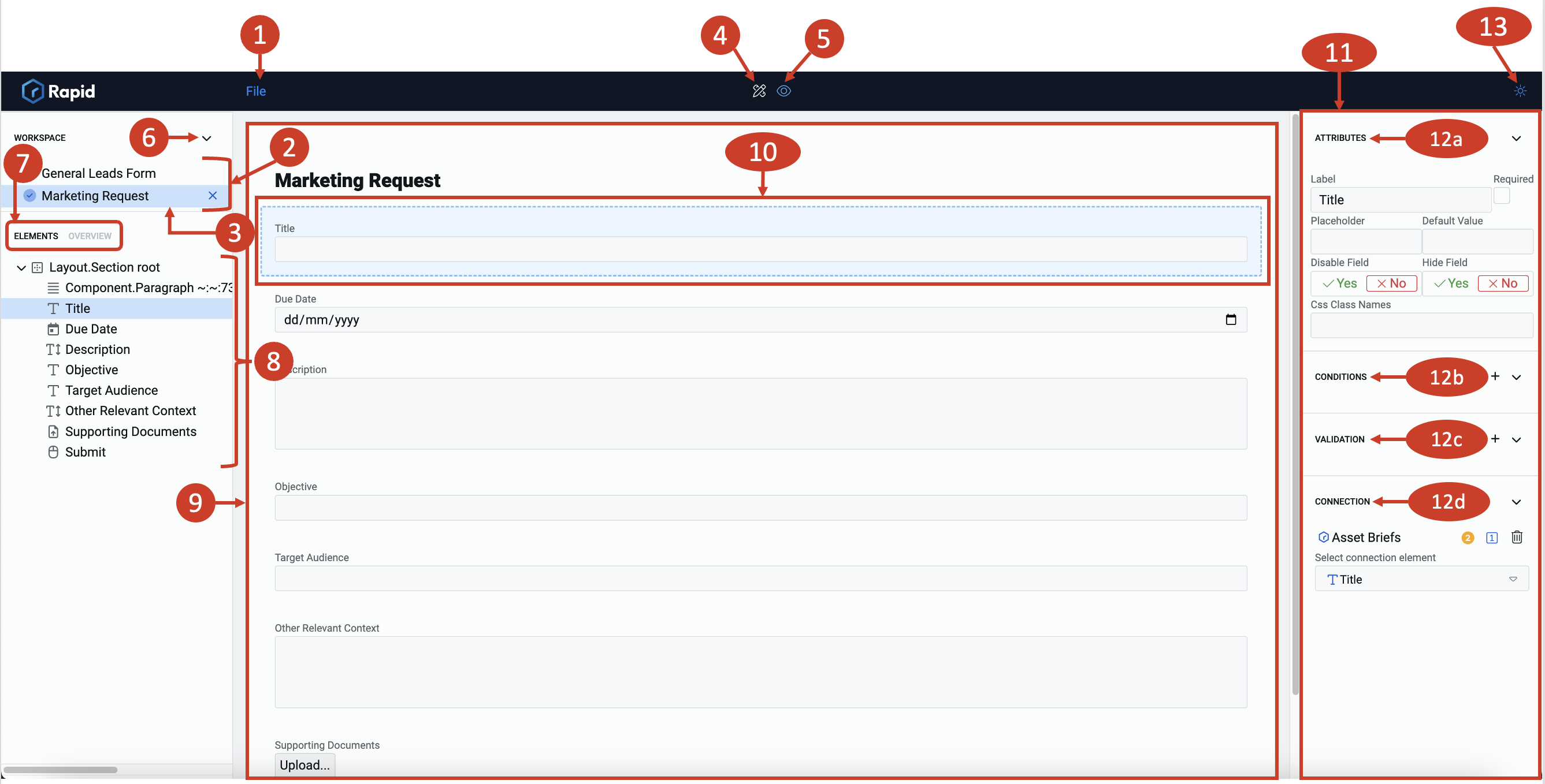 Understanding Adaptive Document Canvas | Rapid Platform Docs