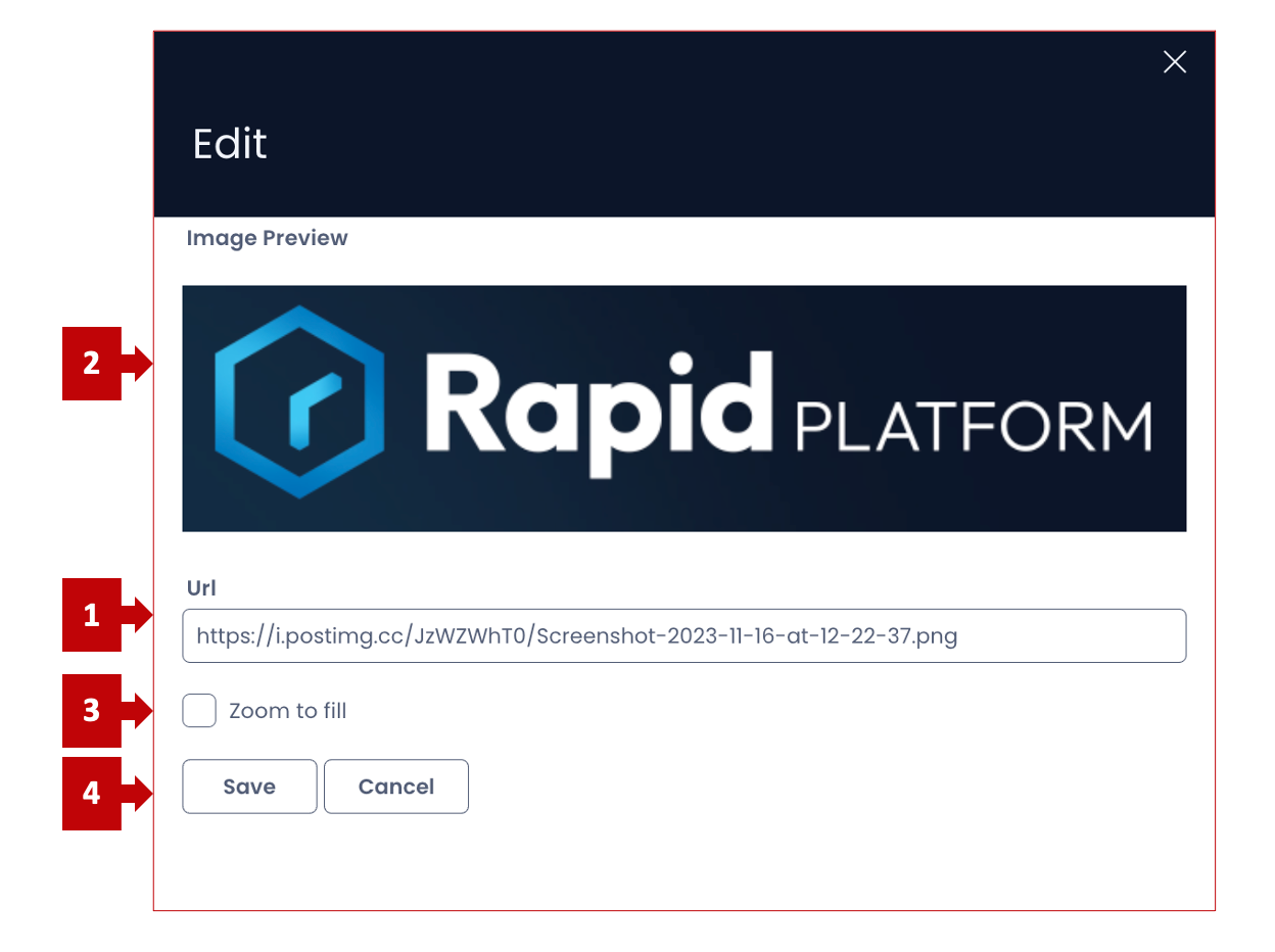 Image | Rapid Platform Docs