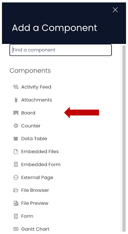 Kanban Board | Rapid Platform Docs