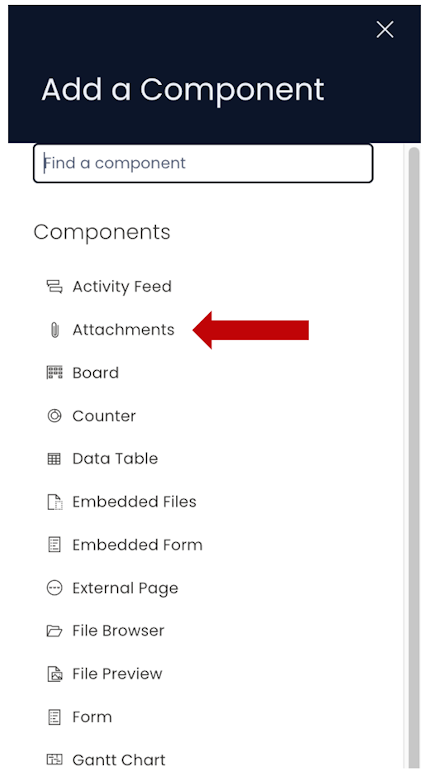 Attachments | Rapid Platform Docs