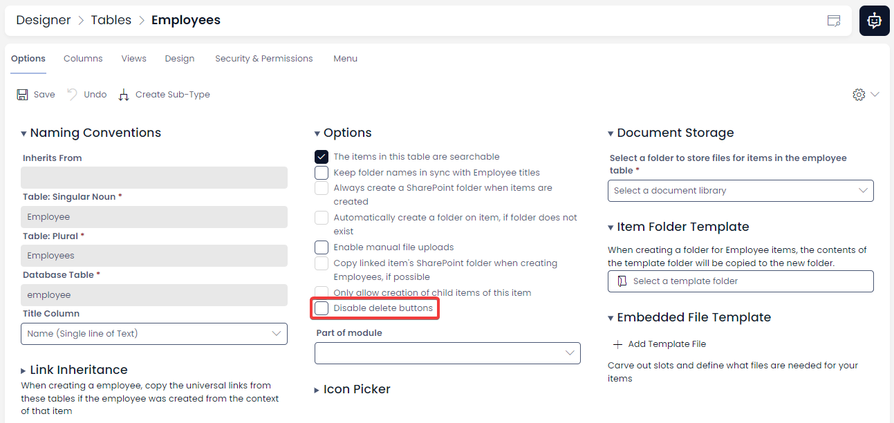 Disabling the Command Bar | Rapid Platform Docs