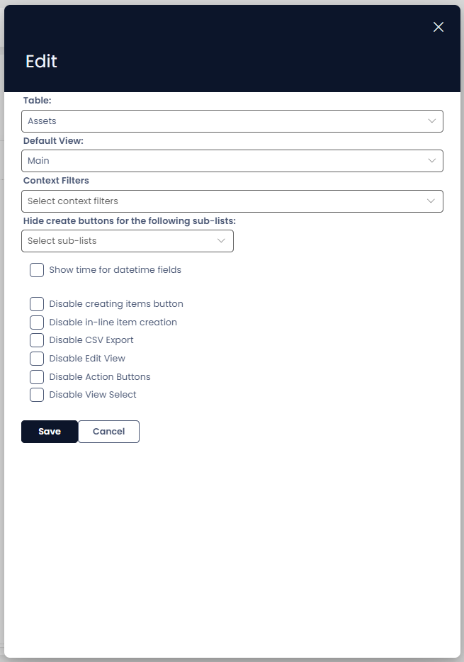 Disabling the Command Bar | Rapid Platform Docs