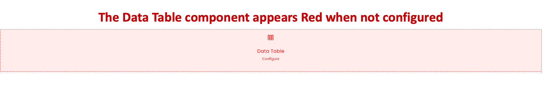 Data Table | Rapid Platform Docs