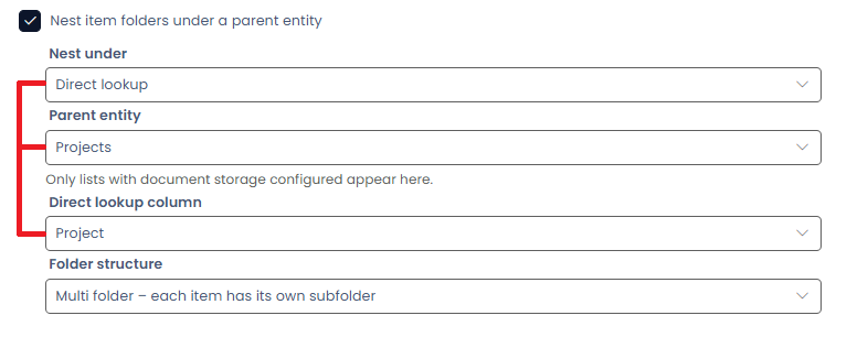 Direct Lookup Configuration