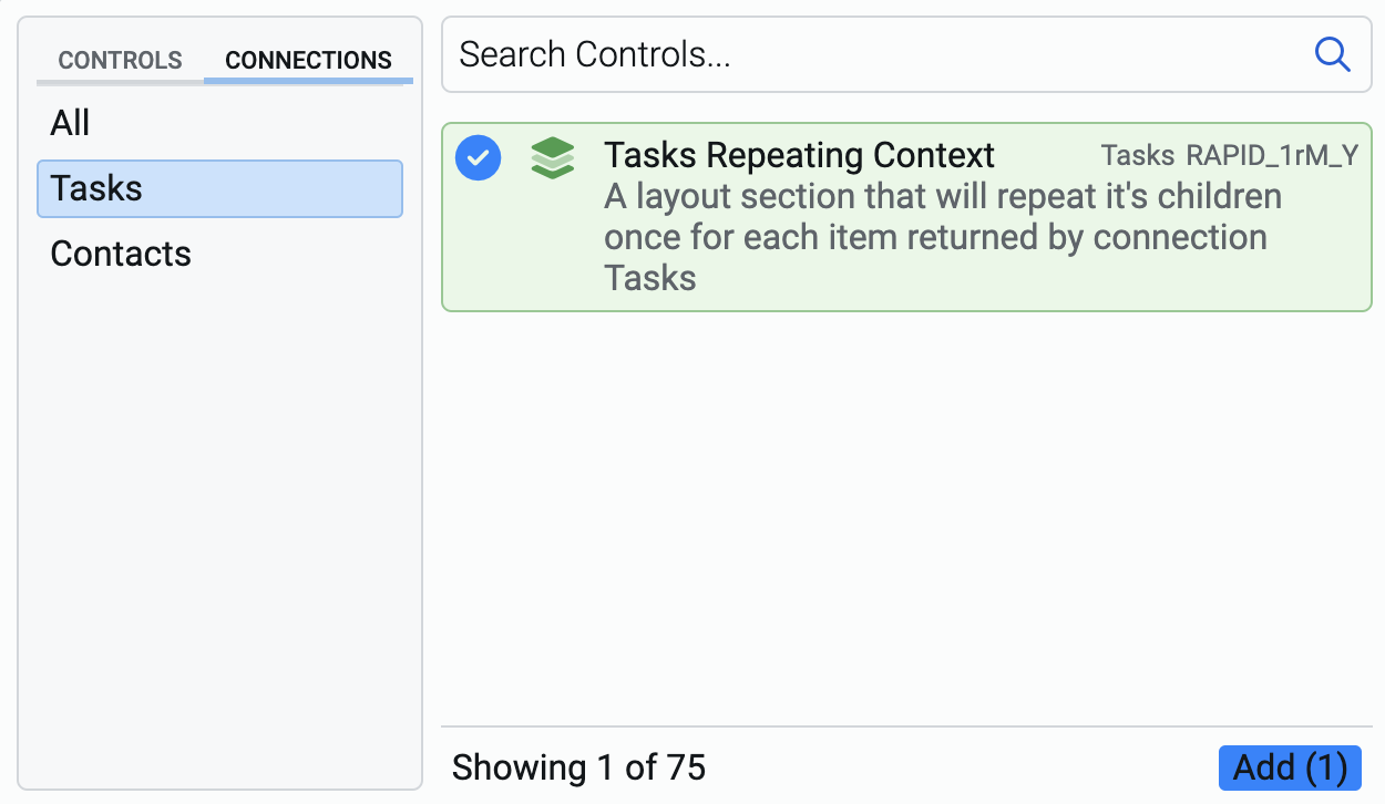 Element Picker | Rapid Platform Docs