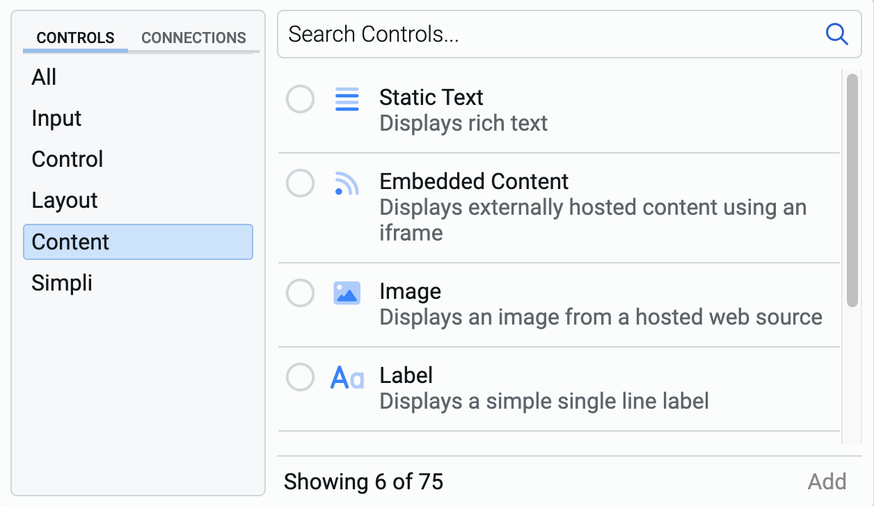 Element Picker | Rapid Platform Docs