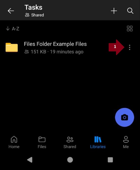 Managing files with OneDrive Mobile | Rapid Platform Docs