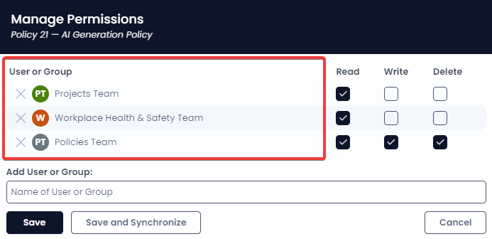 Item-Level Permissions | Rapid Platform Docs