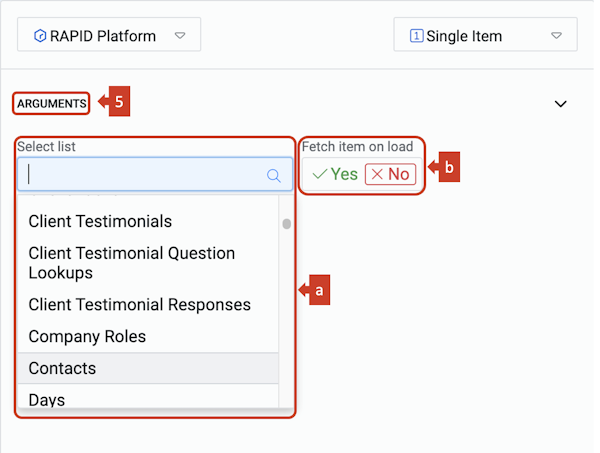 Connect to Data Tables | Rapid Platform Docs