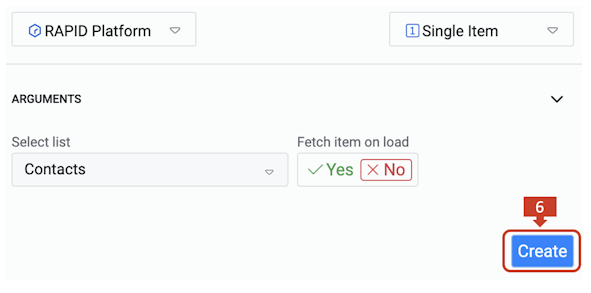 Connect to Data Tables | Rapid Platform Docs