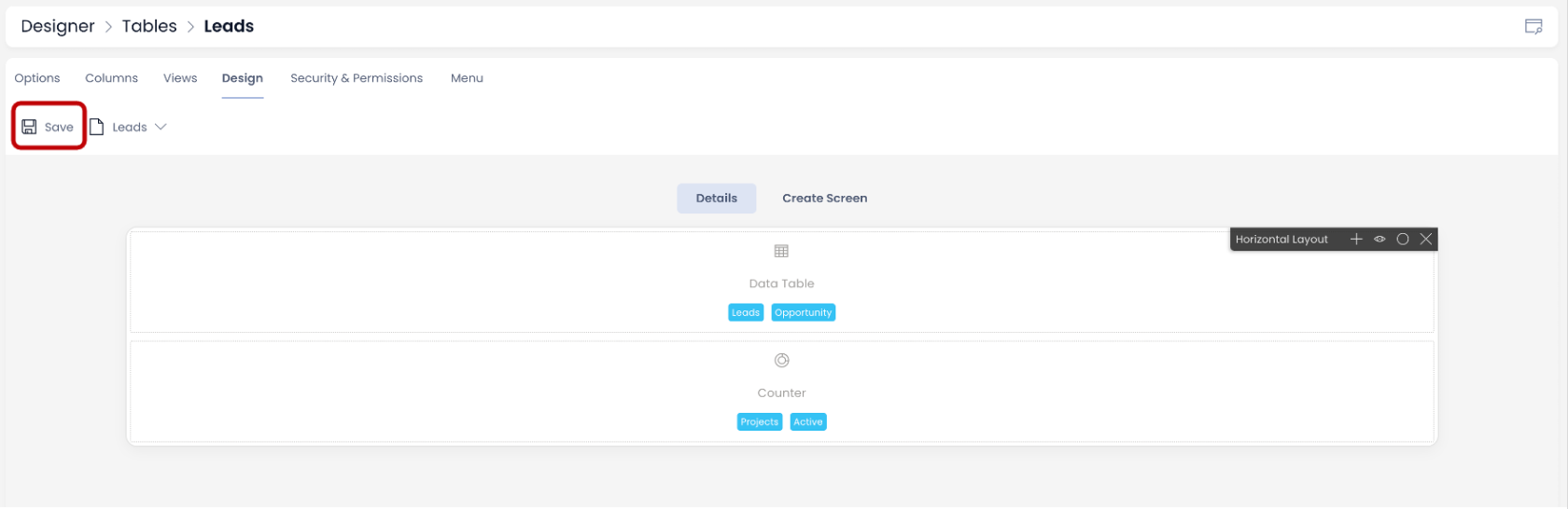 Counter | Rapid Platform Docs