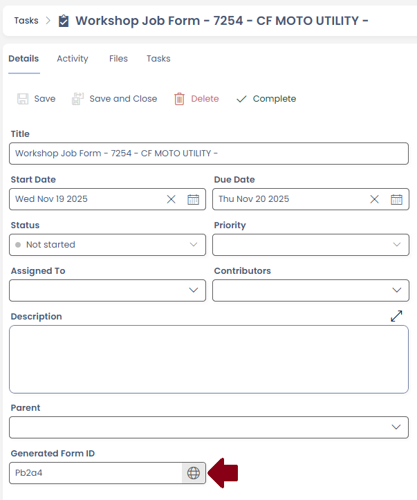 Public Forms from Workflow | Rapid Platform Docs