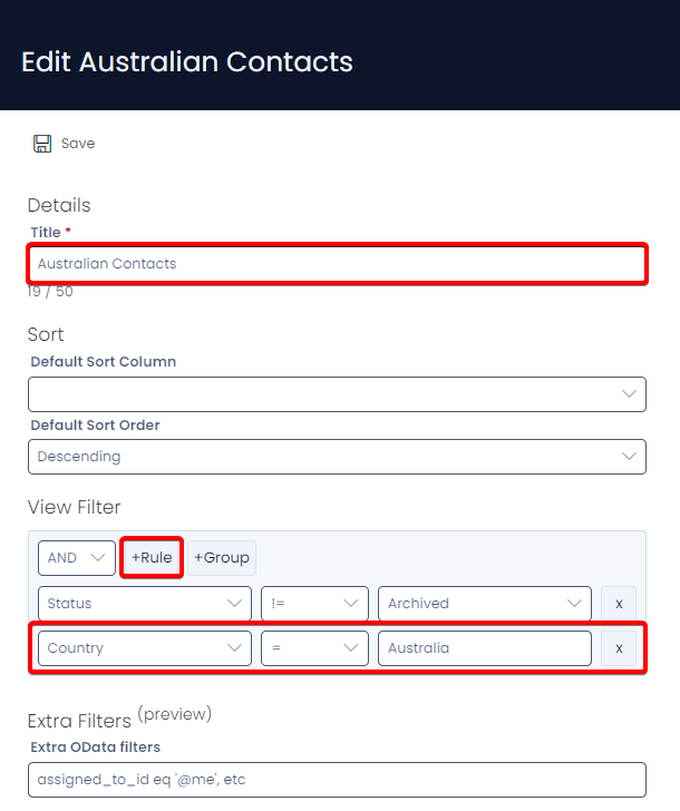 Views | Rapid Platform Docs
